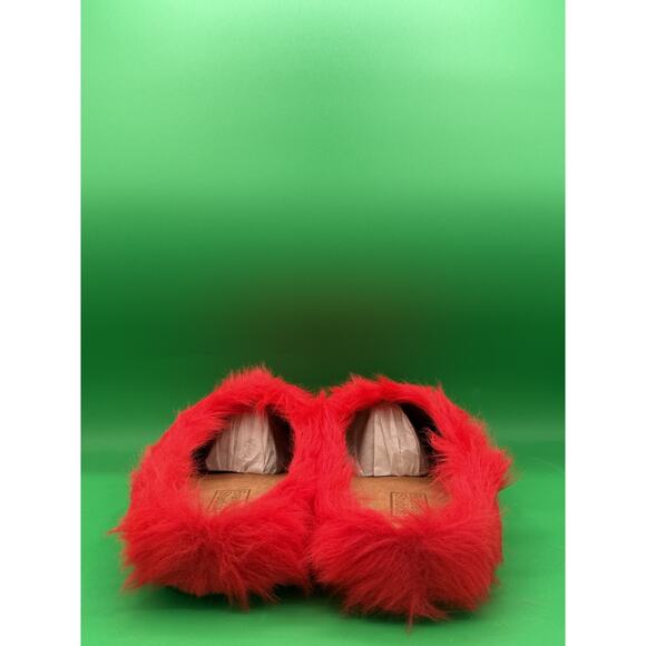 Bravest Studios Bear Claw Mules Red Size 11 Brand New In Box - Picture 4 of 5